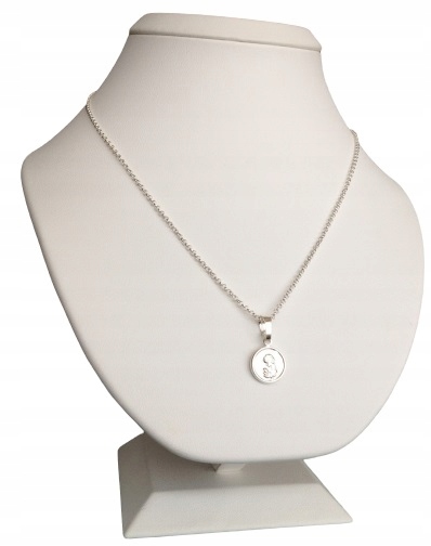 Łańcuszek srebrny medalik Matka Boska z Dzieciątkiem (na PREZENT Komunia)