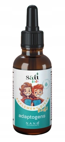 Adaptogeny dla dzieci Nano Kids, 5 skoncentrowanych ekstraktów, powyżej 7 r