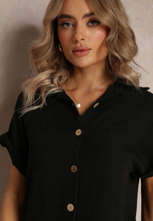 Renee Czarna Koszula damska