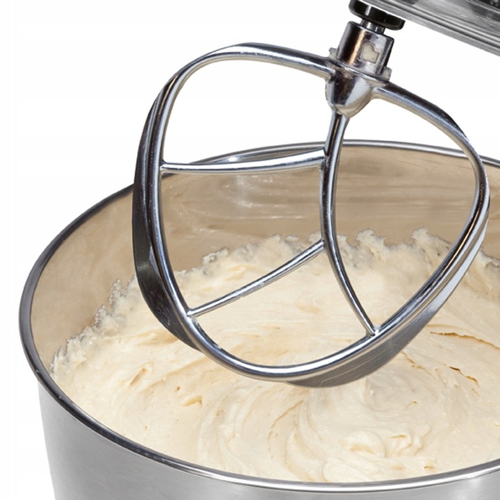 PLANETARNY mikser Robot kuchenny 600W misa RVS 4L 3 mieszadła 6 prędkości