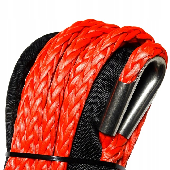 Lina syntetyczna do wyciągarki 5mm 15m SYNTETYK