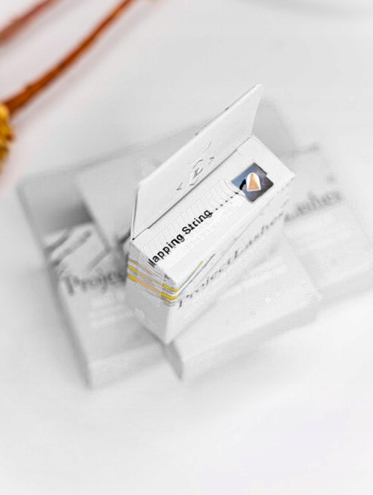 NIĆ DO GEOMETRII BRWI BARWIĄCA DO WYZNACZANIA ŁUKÓW ProjectLashes BIAŁA