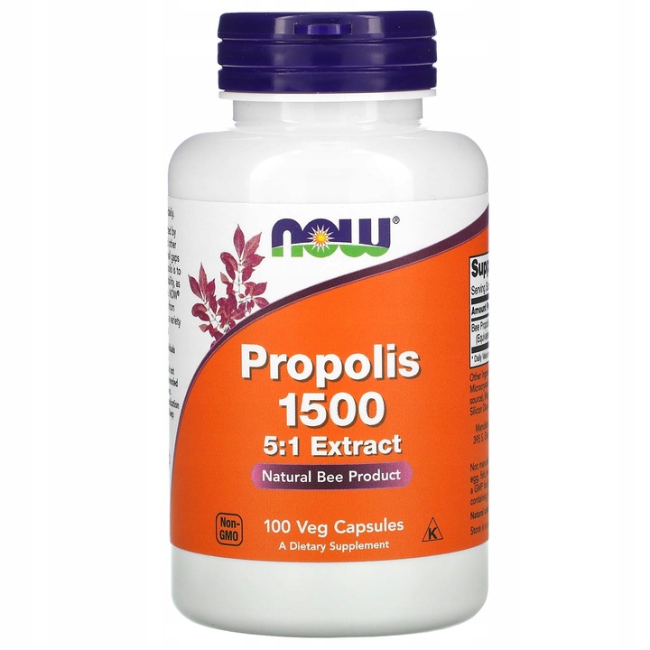 PROPOLIS Mocny Ekstrakt 5:1 KIT PSZCZELI 100 kaps