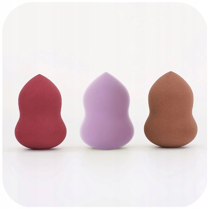 GĄBKA GĄBECZKA DO MAKIJAŻU PODKŁADU BEAUTY BLENDER APLIKATOR MAKE-UP