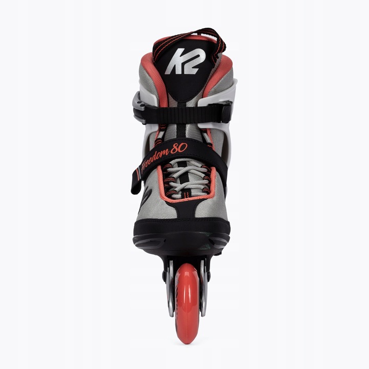 Rolki damskie K2 Freedom Alu 80 W srebrne 30E0342