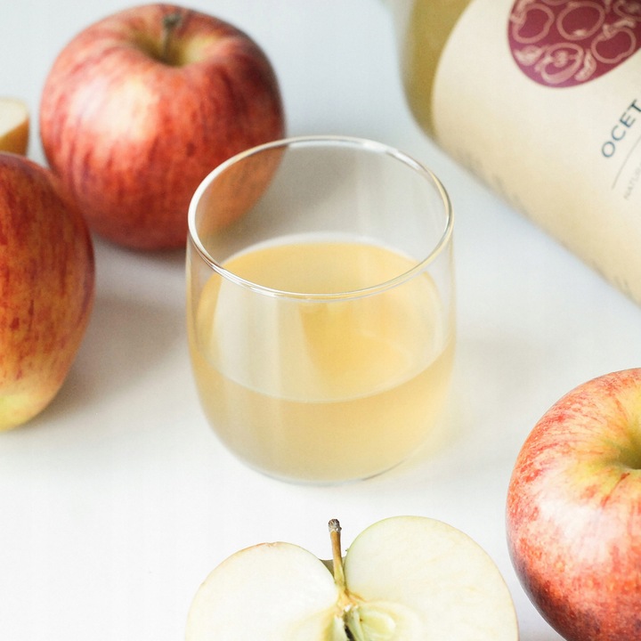 Ocet jabłkowy Racjonalni 1000 ml NIEPASTERYZOWANY Żywy 100% NATURY