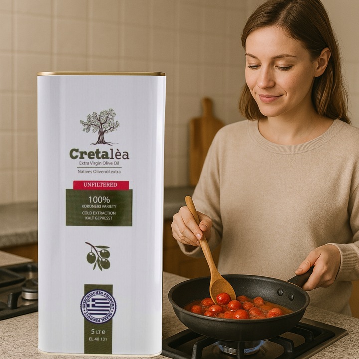 OLIWA Z OLIWEK EXTRA VIRGIN 5L GRECKA NIEFILTROWANA + BUTELKA 250ML GRATIS