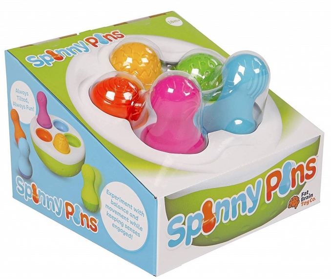FAT BRAIN TOYS SPINNY PINS SORTER KRĘGLE WAŃKI