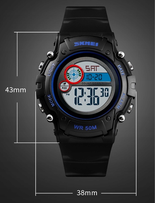 SUPER ZEGAREK DZIECIĘCY KOLOROWE LED NOWY MODEL DLA CHŁOPCA DLA DZIEWCZYNKI