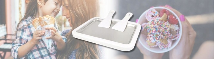 MASZYNA DO ROBIENIA LODÓW TAJSKICH MASZYNKA DO LODÓW ICE CREAM PREZENT