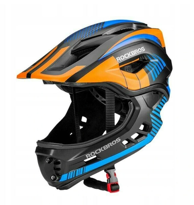 Kask rowerowy ROCKBROS dla dzieci Szczęka ca-pom S