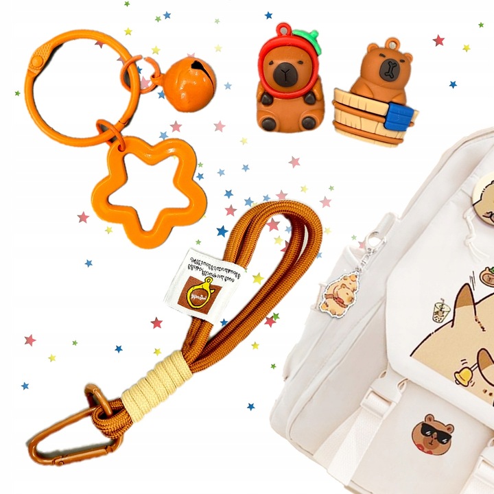 KALENDARZ ŚWIĄTECZNY KAPIBARA ADWENTOWY 24 OKIENKA PREZENT DLA DZIECI