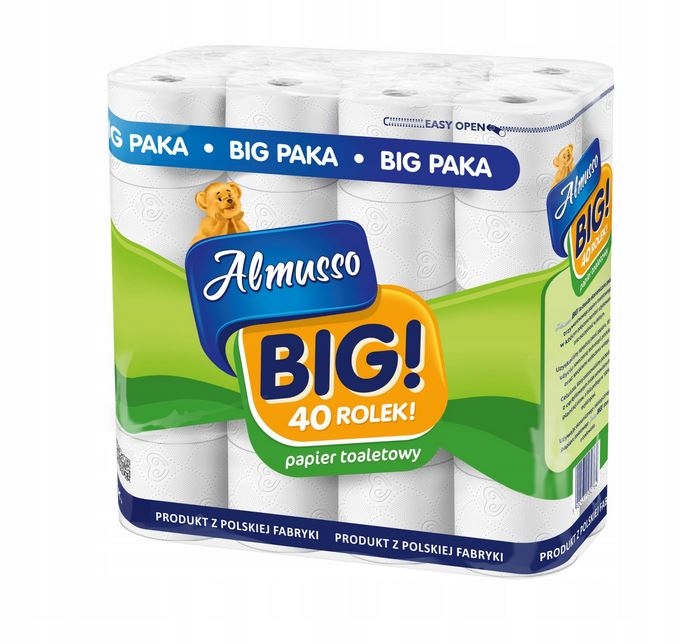 Papier toaletowy ALMUSSO BIG 40szt