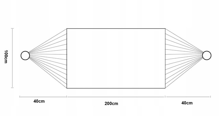 HAMAK OGRODOWY BOHO MAKRAMOWY DRĄŻEK PAŁĄK JEDNOOSOBOWY POKROWIEC BEŻOWY