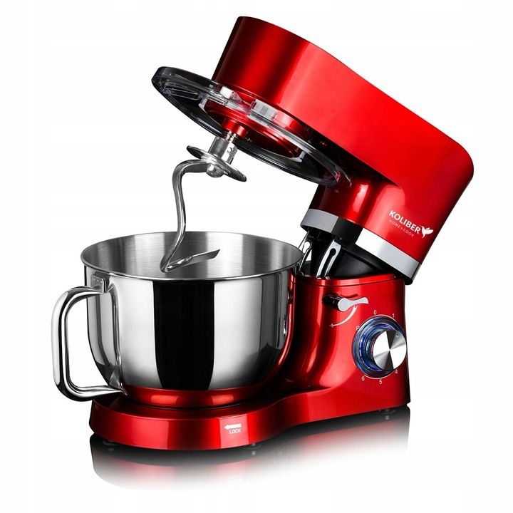 ROBOT KUCHENNY PLANETARNY MIKSER KOLIBER 3200W 6.2L 7w1 WIELOFUNKCYJNY PROF
