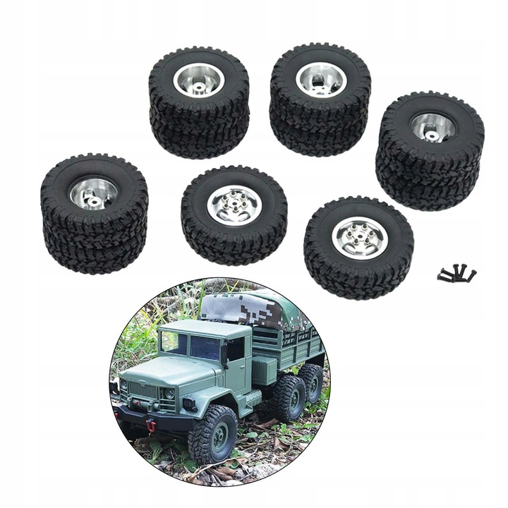 10-częściowy zestaw opon gumowych Odporne na zużycie felgi piast kół z