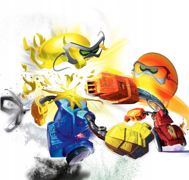 Auto Roboty Walczące Zdalnie Sterowane Balony + 2 Piloty + Zestaw 20 Balon