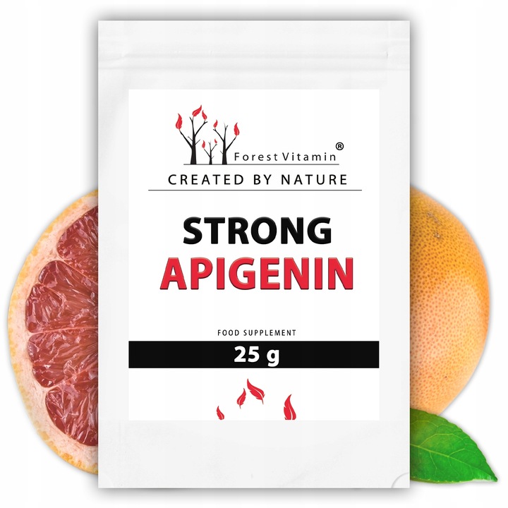 APIGENINA 25g APIGENIN CZYSTA 98% ZDROWIE MOCNA 125 PORCJI
