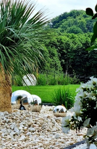 Kula stal nierdzewna GOLD 10 cm - Złota