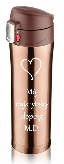 Kubek termiczny termos KIEROWCY + GRAWER prezent