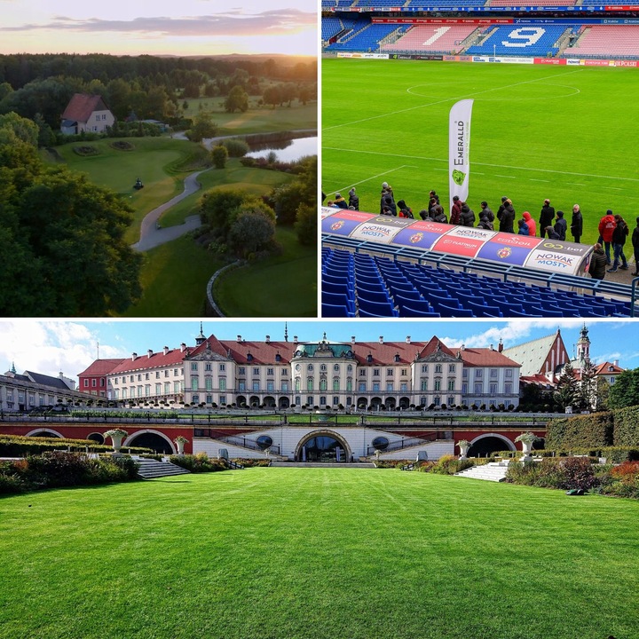 Nawóz Letni do trawy koszonej robotami ROBOT&MULCH Emeralld Complex 10KG!