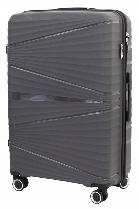 WALIZKA PODRÓŻNA NA KÓŁKACH ŚREDNIA GRAVITT POLIPROPYLEN 008