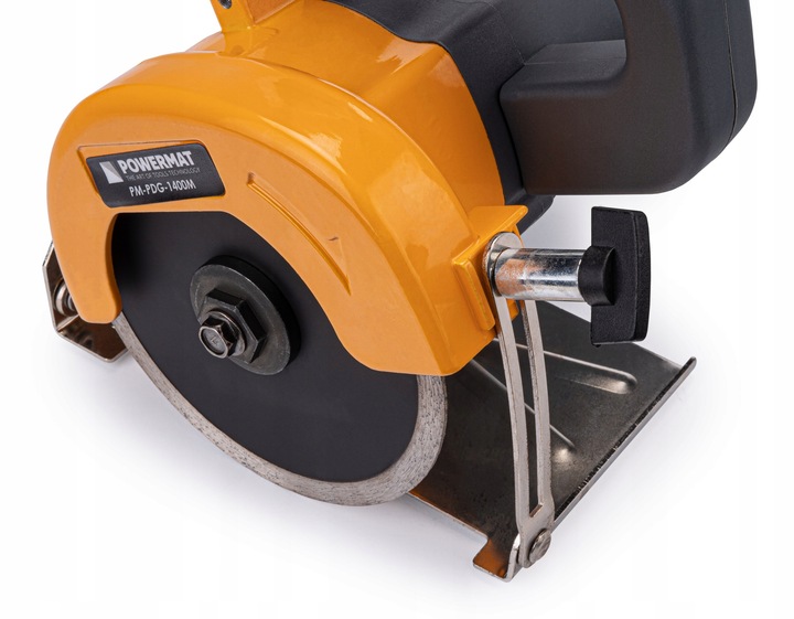 PRZECINARKA TARCZOWA DO PŁYTEK GRESU GLAZURY 1400W 125mm 2X TARCZA POWERMAT