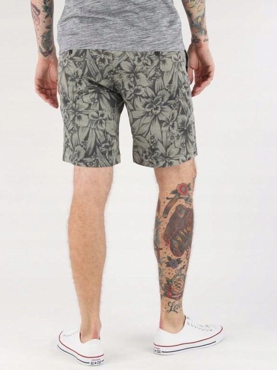 SPODENKI MĘSKIE ZE WZOREM KHAKI W29 REPLAY ZD06