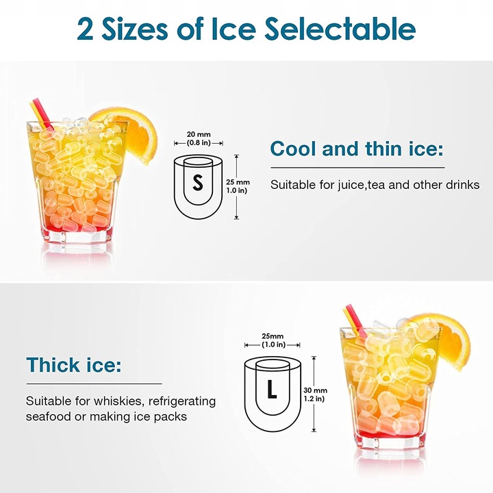 Kostkarka do lodu VPCOK HZB-12/C czarny 150 W