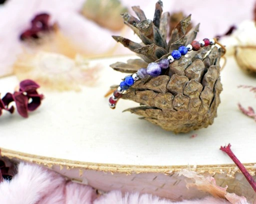 Bransoletka Znak Zodiaku BARAN Naturalne Kamienie Zodiak