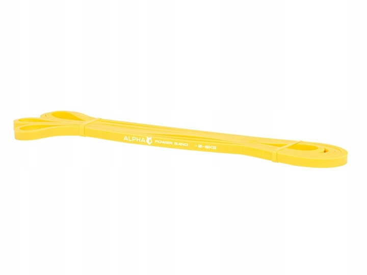 Zestaw 3 Gum Oporowych do Ćwiczeń z Uchwytem Gratis - Power Band ALPHA