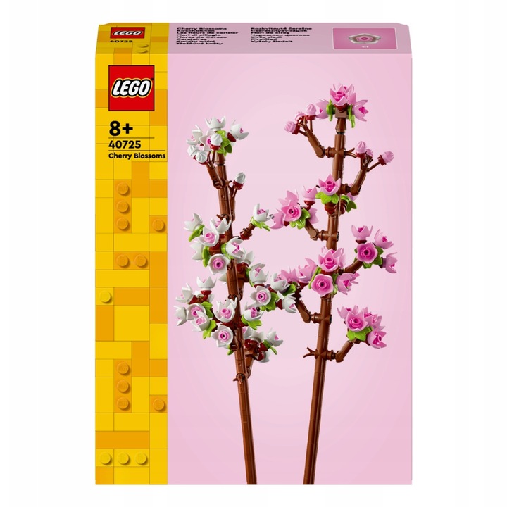 LEGO zestaw WALENTYNKOWY 40725 KWIAT WIŚNI PREZENT dla DZIEWCZYNY + TORBA