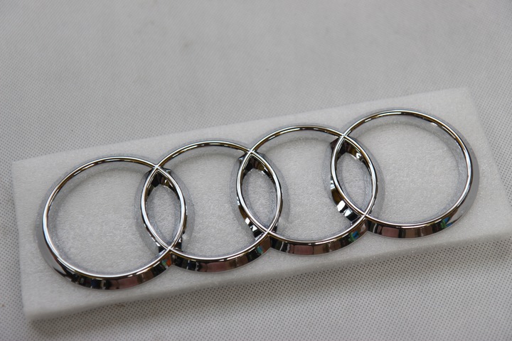 EMBLEMAT ZNACZEK logo AUDI przód Maski A3 A4 A5 A6 273x94mm PREMIUM MP251