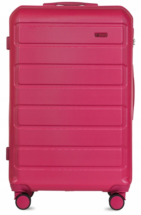 WALIZKA ABS BLOOM XL “ 24 ” ŚREDNIA MOCNA NA KÓŁKACH 7 KOLORÓW + ADRESOWNIK