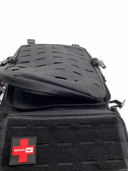 PLECAK WOJSKOWY TAKTYCZNY 45L LASER CUT CZARNY MOLLE MILITARNY TURYSTYCZNY