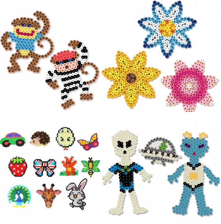 Koraliki Do Prasowania Szablony Prasowanka Zestaw Szablony Kuferek Brelok