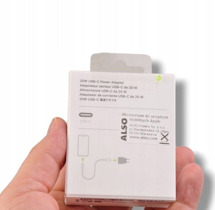 SZYBKA ŁADOWARKA 20 W USB typ C FAST APPLE IPHONE 8 X 11 12 13 14 15 I INNE