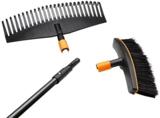 SZCZOTKA + GRABIE + TRZONEK QUIKFIT FISKARS