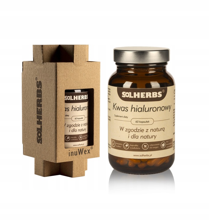 SOLHERBS Kwas Hialuronowy 60 kapsułek