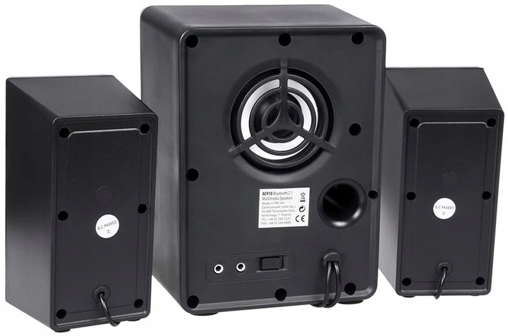 Głośniki Bluetooth 2.1 radio FM micro SD, AUX, USB