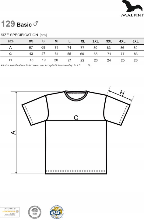 Koszulka męska SUBARU IMPREZA STI kolory