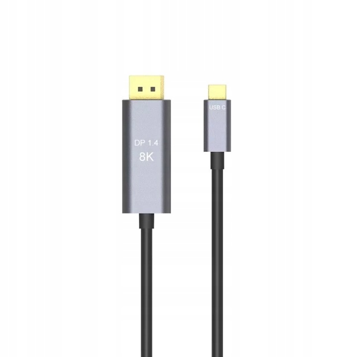 KABEL USB-C DISPLAYPORT Mac MacBook 8K 4K 240Hz 2m