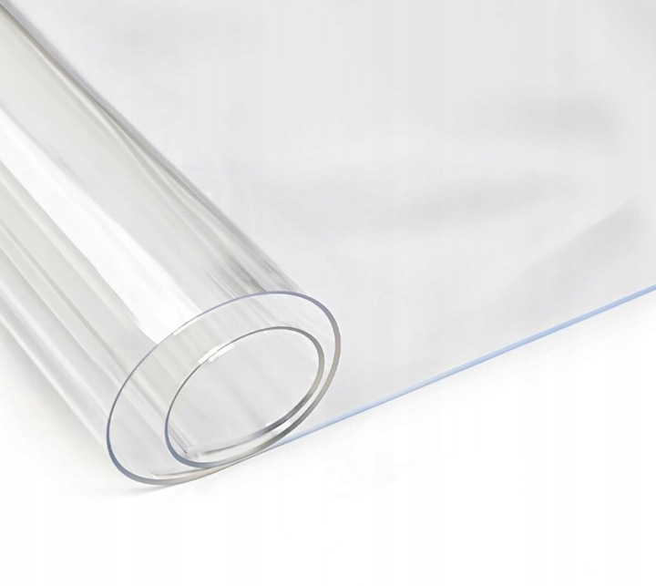 MATA OHRONNA NA STÓŁ BLAT PODKŁADKA PRZEZROCZYSTA MIĘKKIE SZKŁO 1MM 60X120
