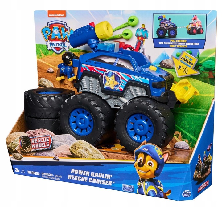 Spin Master Pojazd Psi Patrol: Reascue Wheels Chases Deluxe