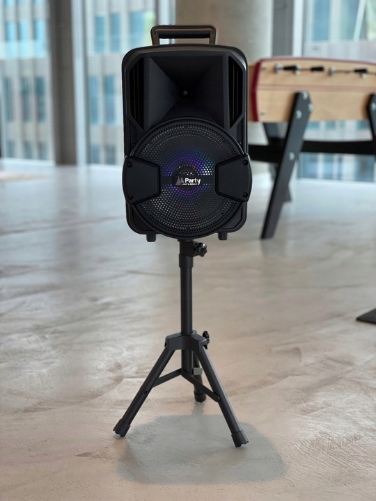 Kolumna BLUETOOTH KARAOKE MIKROFON STATYW PILOT