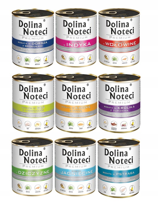 Dolina Noteci Premium MIX 30x800g BEZ KURCZAKA