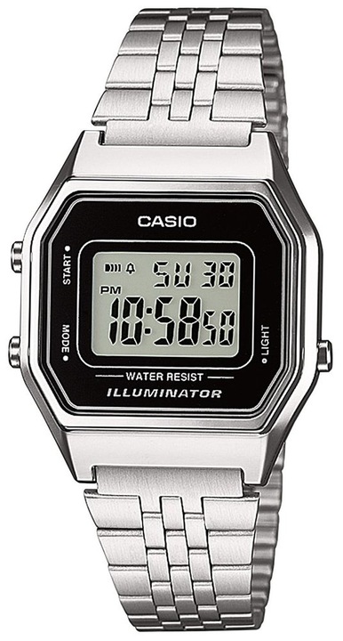 Zegarek damski Casio LA680WEA-1EF stoper alarm