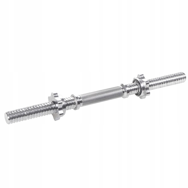 GRYF KRÓTKI DO HANTLI GRYFIK SZTANGIELKA GWINTOWANY ŚRUBOWY STAL 48cm 28 mm