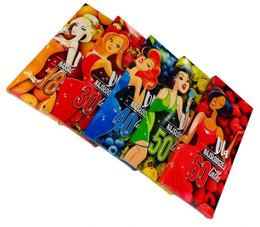 Prezent na URODZINY z okazji urodzin 40 lat CZTERDZIESTKA 18 30 50 60 wzory