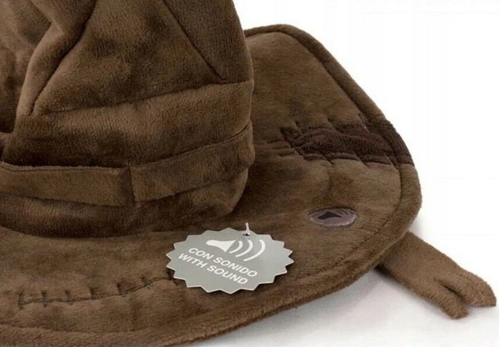 HARRY POTTER na prezent Maskotka Tiara Kapelusz z dźwiękiem Original